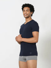 Luxury Modal V-Neck Undershirt - Navy